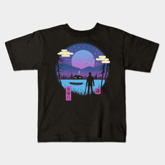 Camp of Lost Souls Kids T-Shirt by Vincent Trinidad Art